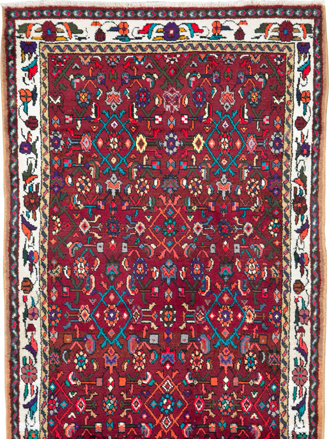 Vintage Persian Hamadan Rug, No.26306 - Gsblank