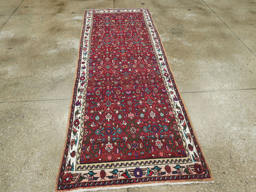 Vintage Persian Hamadan Rug, No.26306 - Gsblank