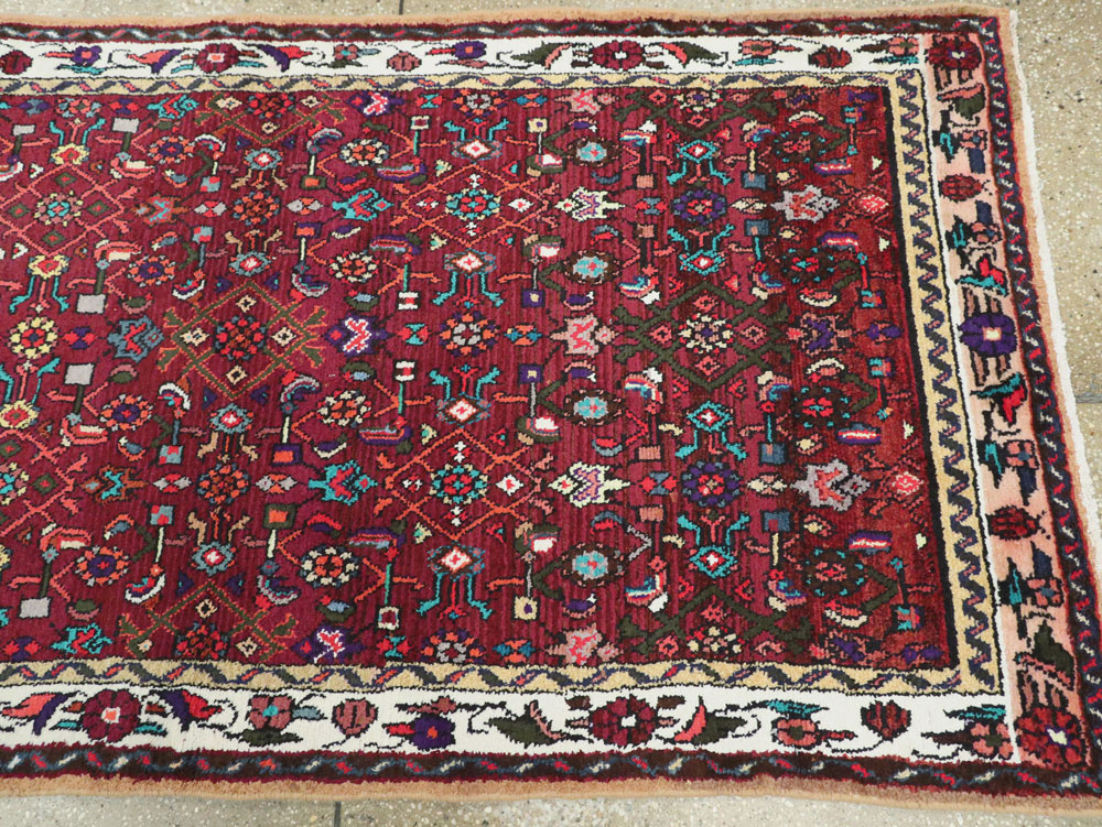 Vintage Persian Hamadan Rug, No.26306 - Gsblank