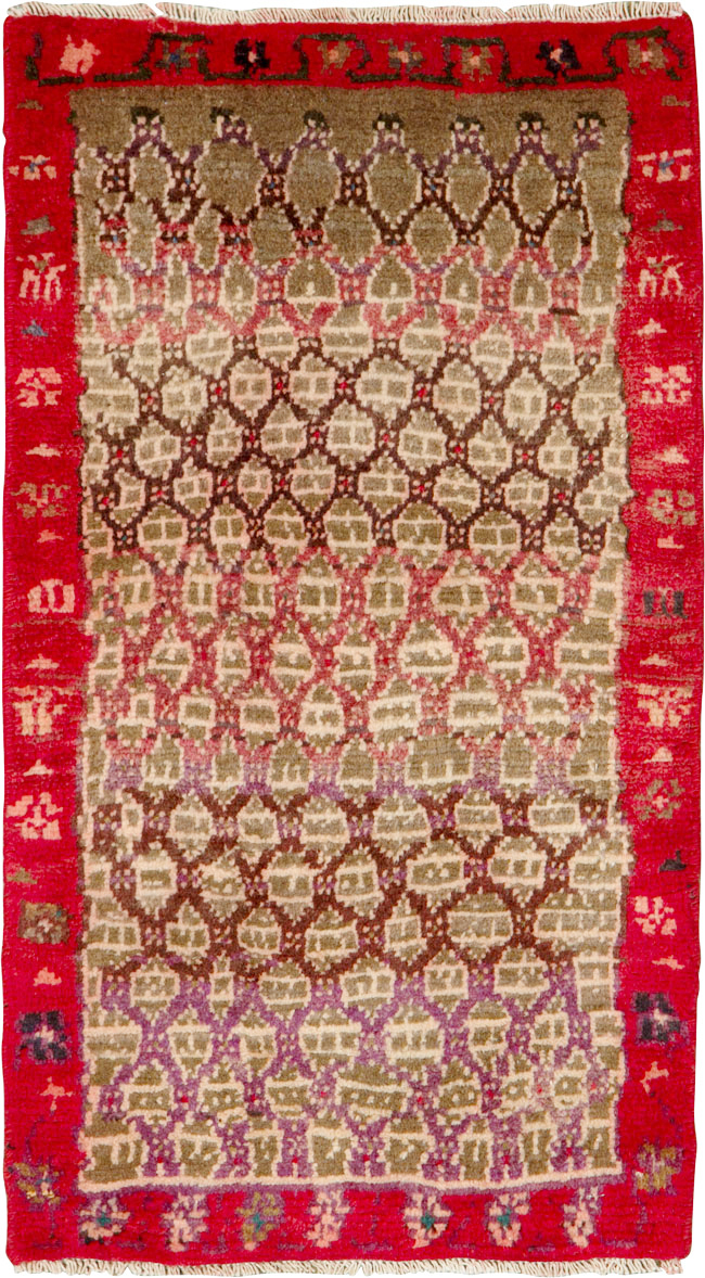 Vintage Persian Hamadan Rug, No.26308 - Gsblank