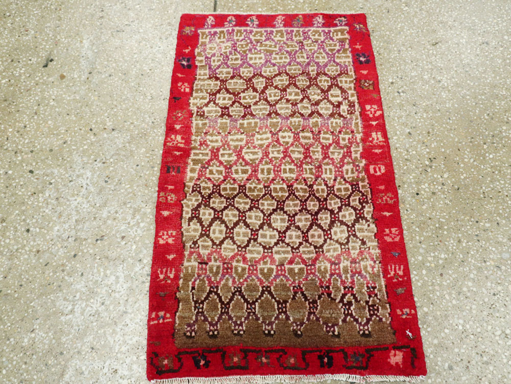 Vintage Persian Hamadan Rug, No.26308 - Gsblank