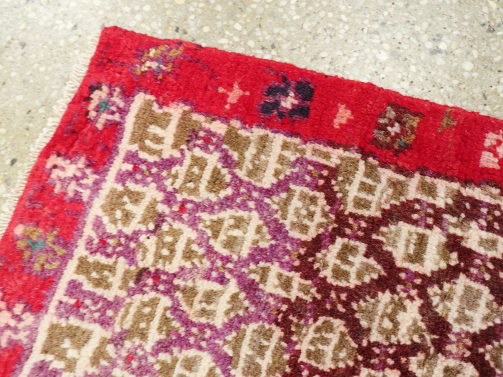 Vintage Persian Hamadan Rug, No.26308 - Gsblank