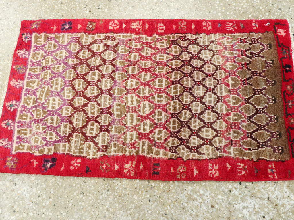 Vintage Persian Hamadan Rug, No.26308 - Gsblank