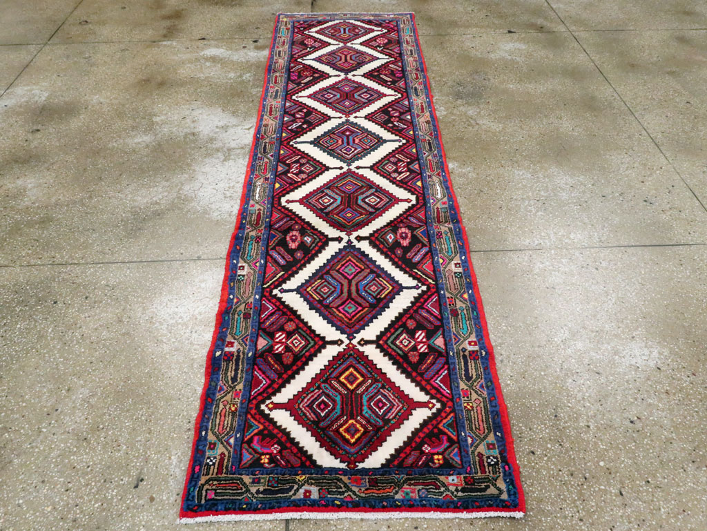 Vintage Persian Hamadan Rug, No.26309 - Gsblank