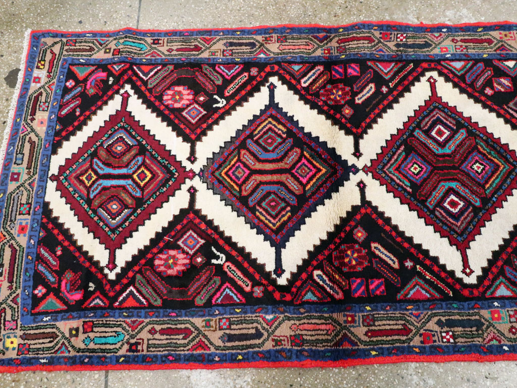 Vintage Persian Hamadan Rug, No.26309 - Gsblank