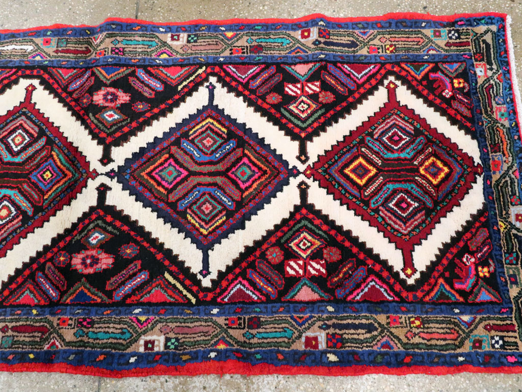 Vintage Persian Hamadan Rug, No.26309 - Gsblank