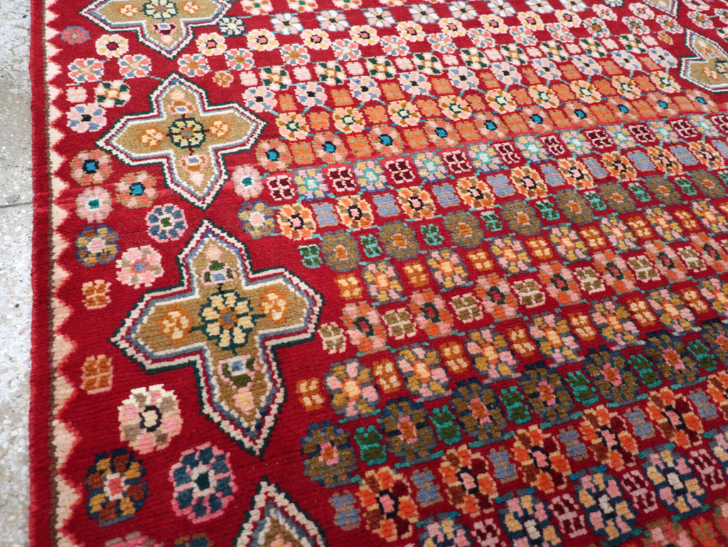 Vintage Persian Kashan Rug, No.26310 - Gsblank