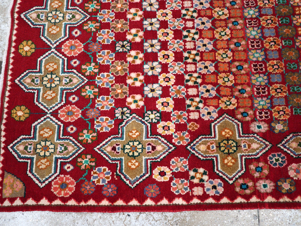 Vintage Persian Kashan Rug, No.26310 - Gsblank