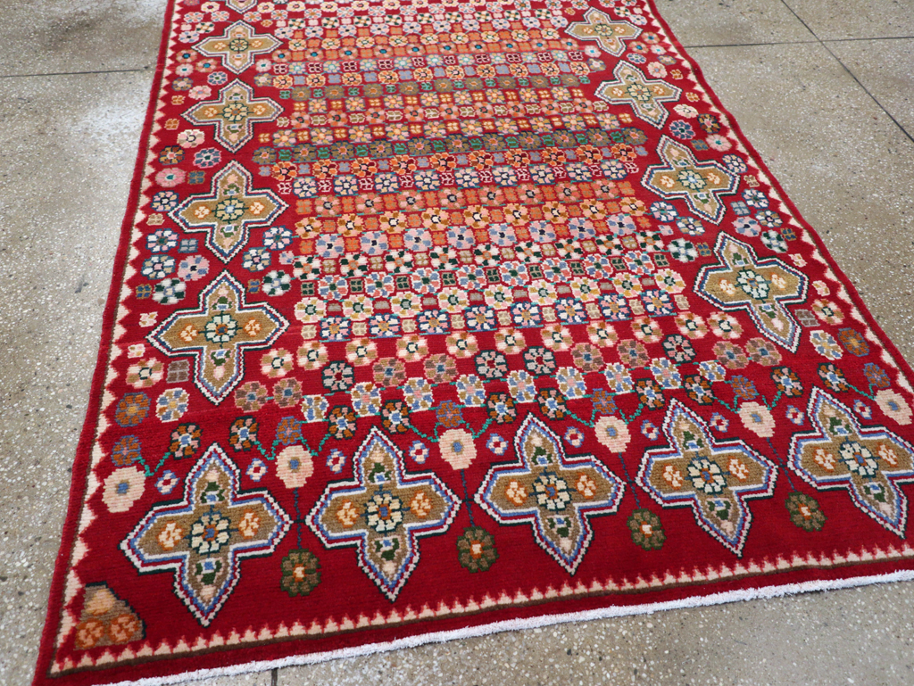 Vintage Persian Kashan Rug, No.26310 - Gsblank