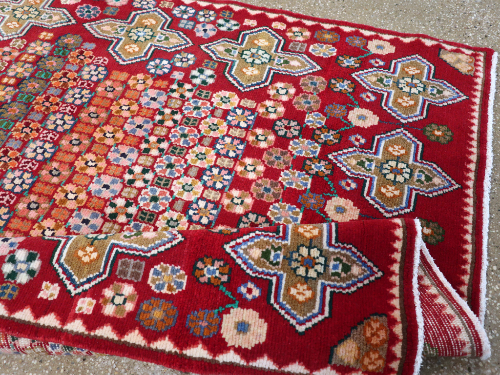 Vintage Persian Kashan Rug, No.26310 - Gsblank