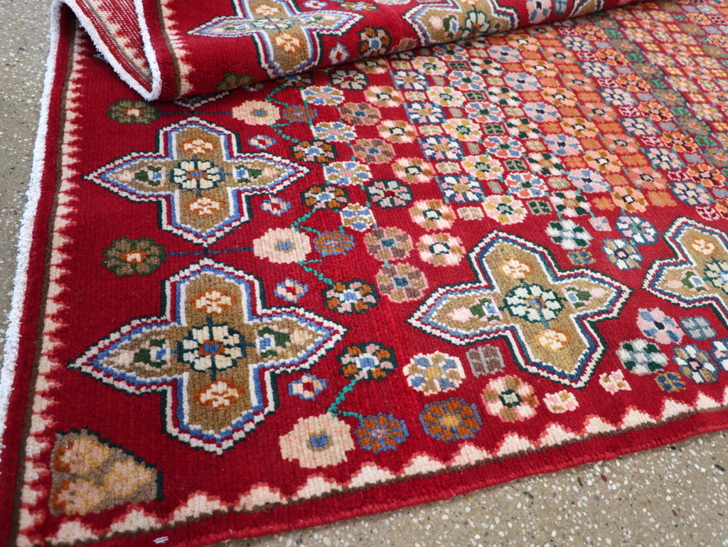 Vintage Persian Kashan Rug, No.26310 - Gsblank