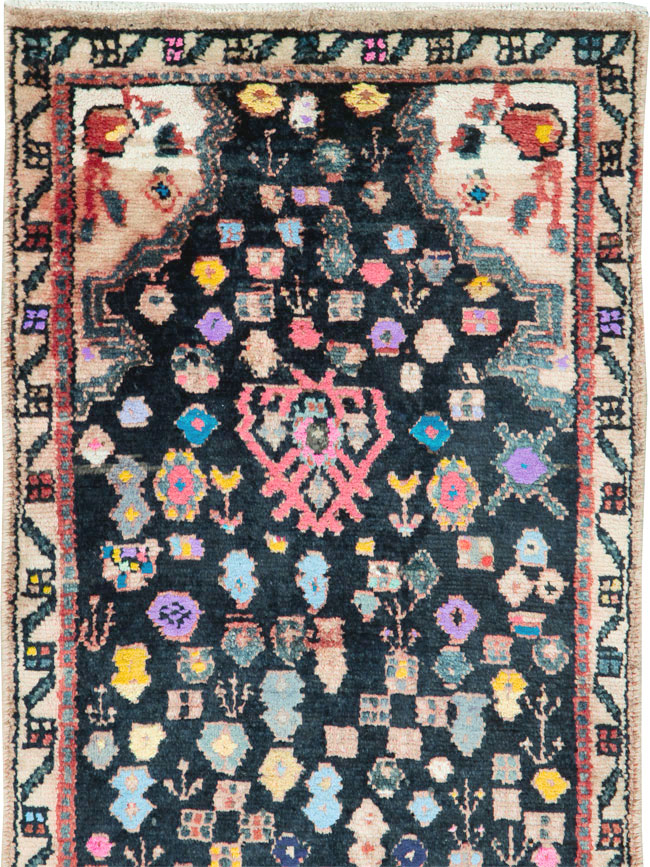 Vintage Persian Malayer Runner, No.26311 - Gsblank