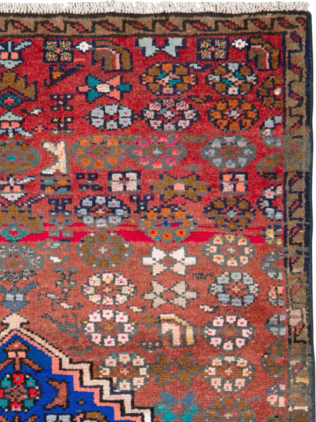 Vintage Persian Hamadan Rug, No.26312 - Gsblank