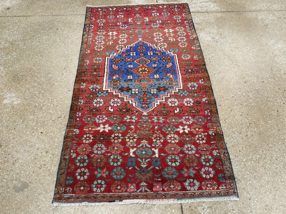 Vintage Persian Hamadan Rug, No.26312 - Gsblank