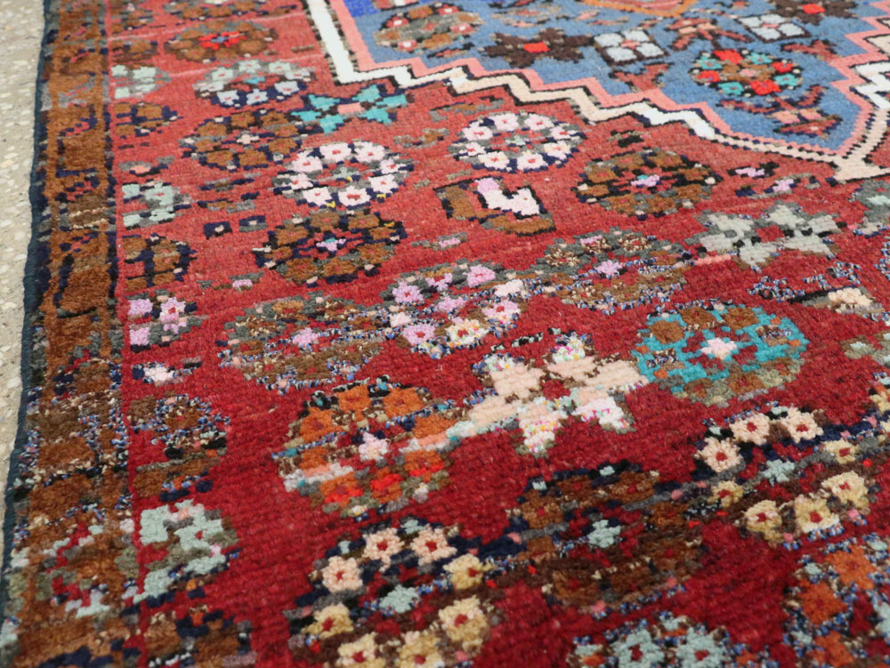 Vintage Persian Hamadan Rug, No.26312 - Gsblank
