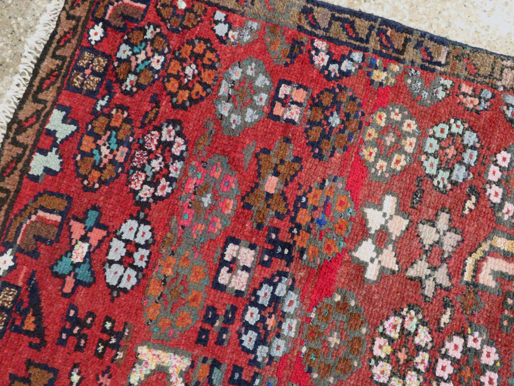 Vintage Persian Hamadan Rug, No.26312 - Gsblank