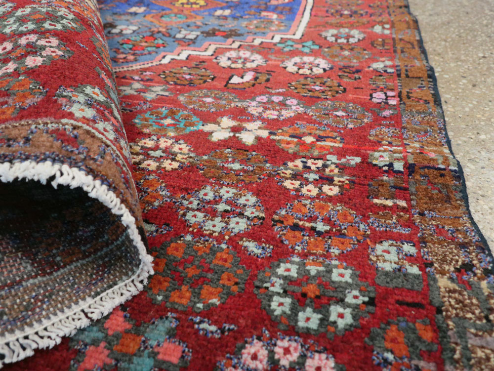 Vintage Persian Hamadan Rug, No.26312 - Gsblank