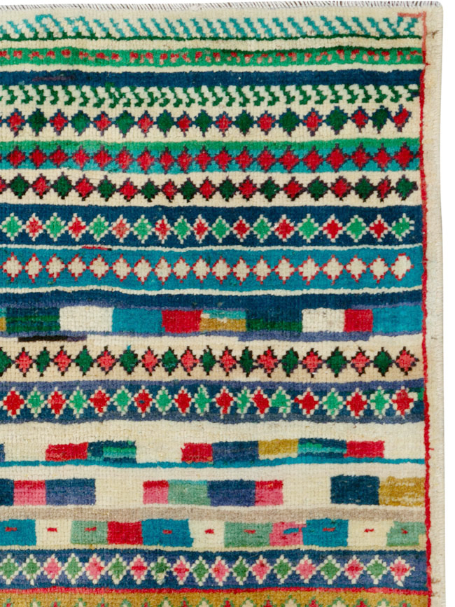 Vintage Persian Mahal Rug, No.26314 - Gsblank