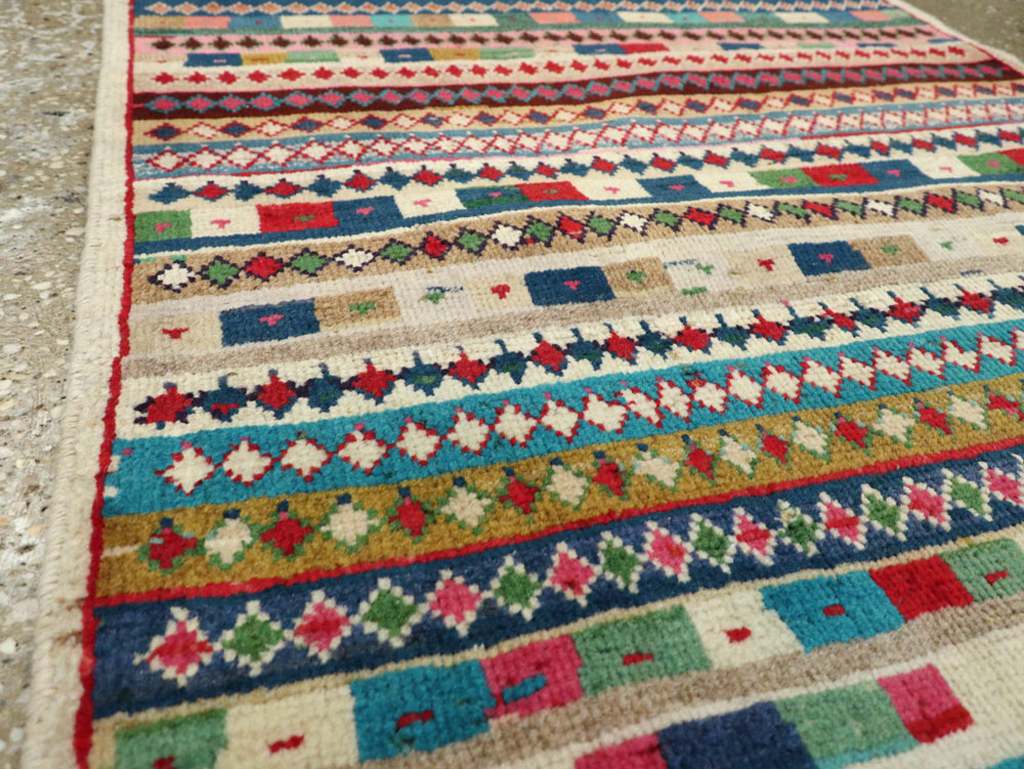 Vintage Persian Mahal Rug, No.26314 - Gsblank