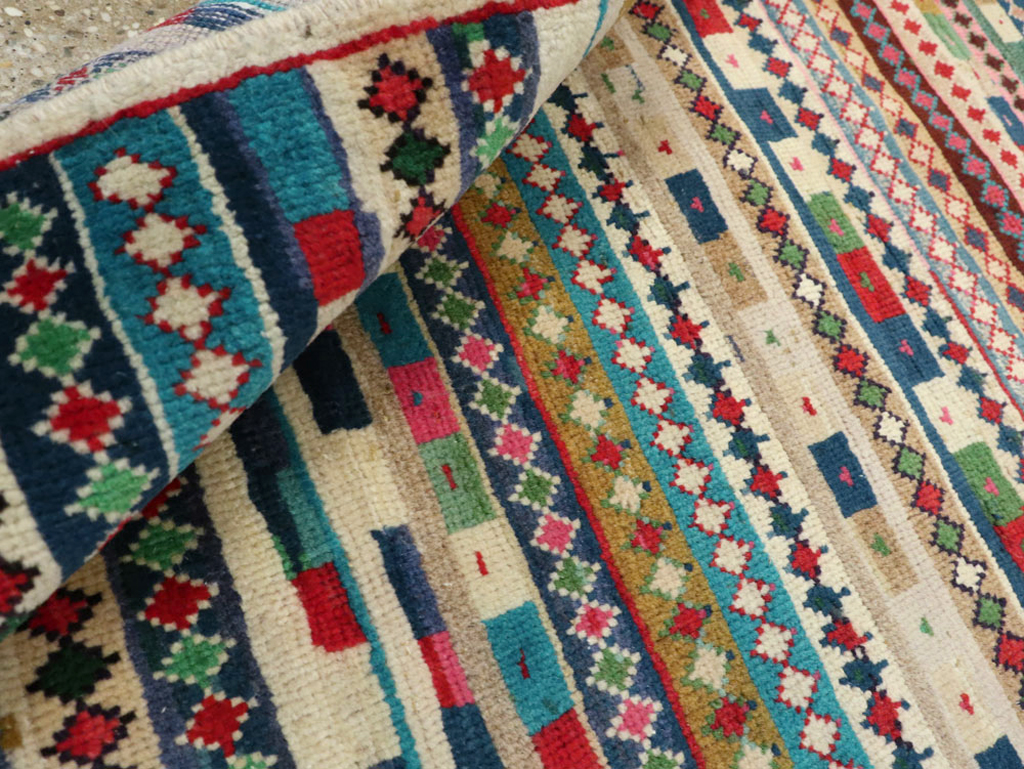 Vintage Persian Mahal Rug, No.26314 - Gsblank