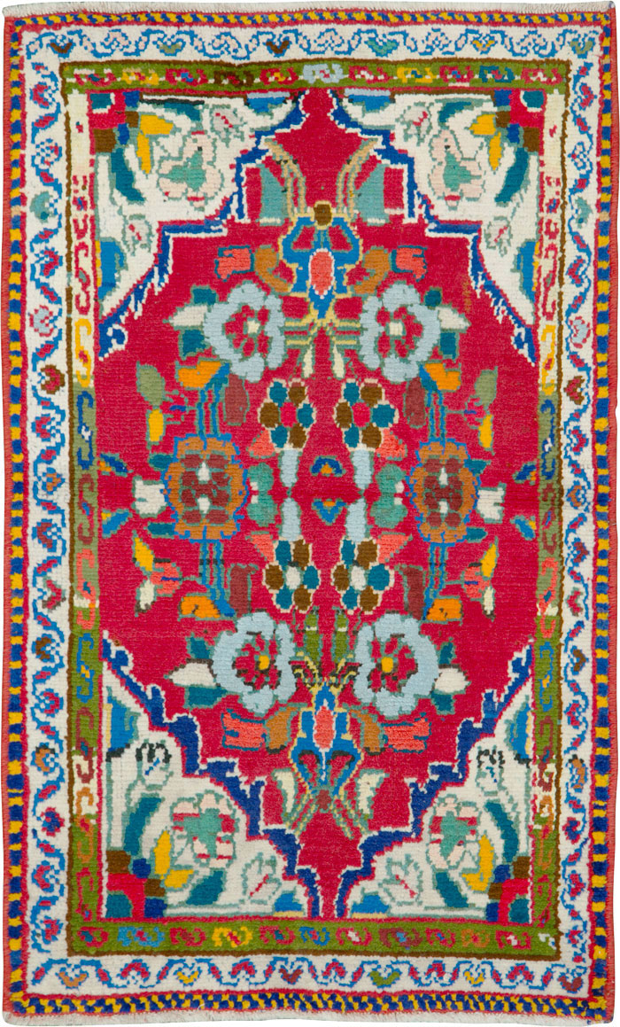 Vintage Persian Hamadan Rug, No.26327 - Gsblank