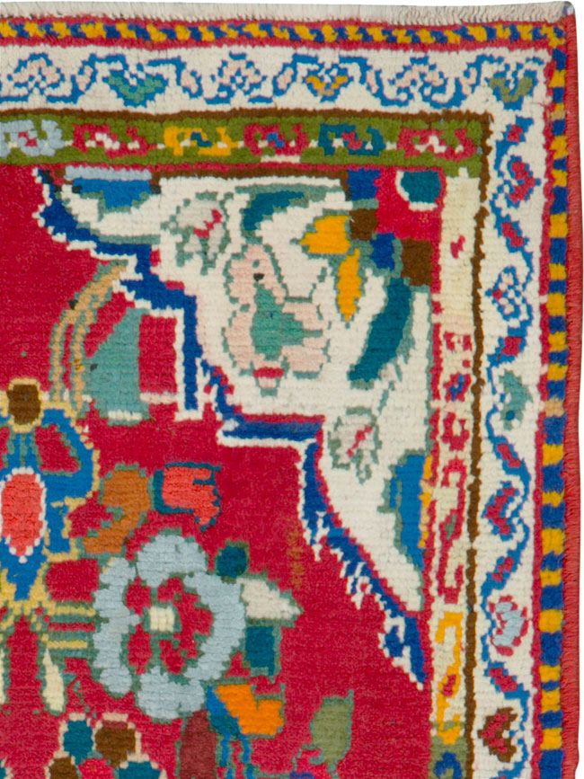 Vintage Persian Hamadan Rug, No.26327 - Gsblank