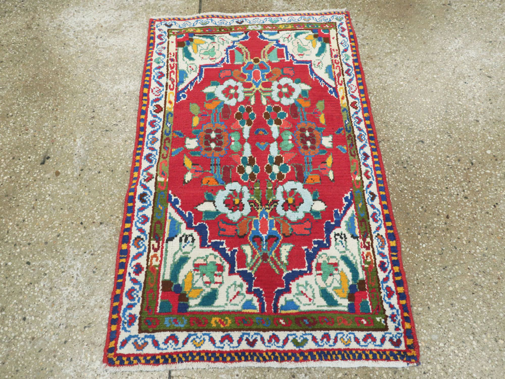 Vintage Persian Hamadan Rug, No.26327 - Gsblank