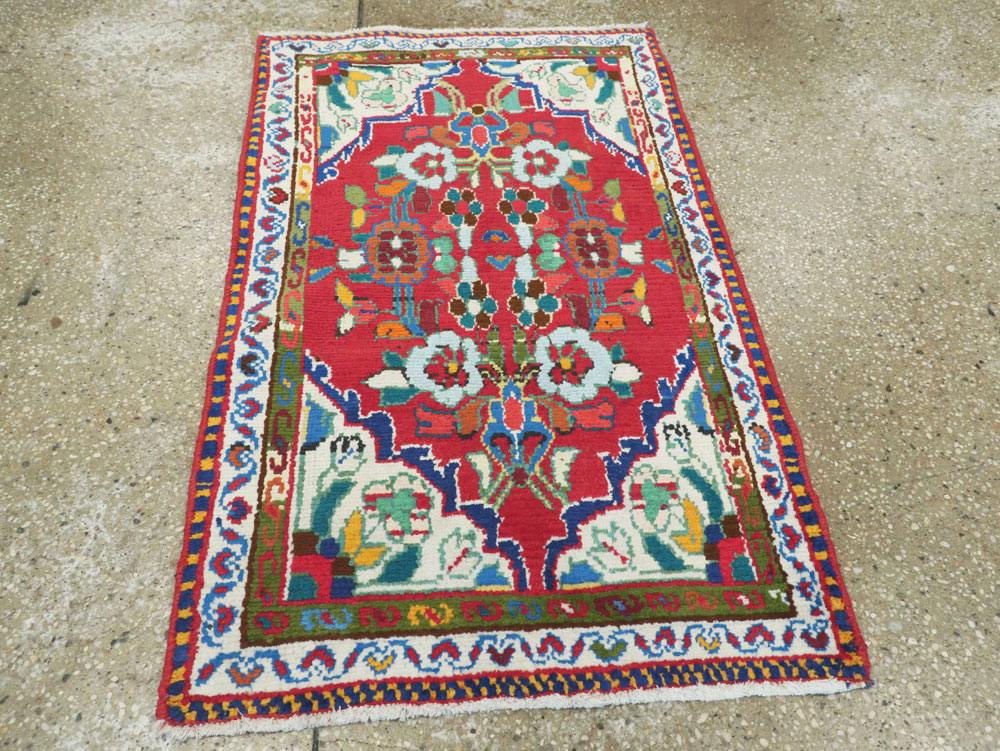 Vintage Persian Hamadan Rug, No.26327 - Gsblank