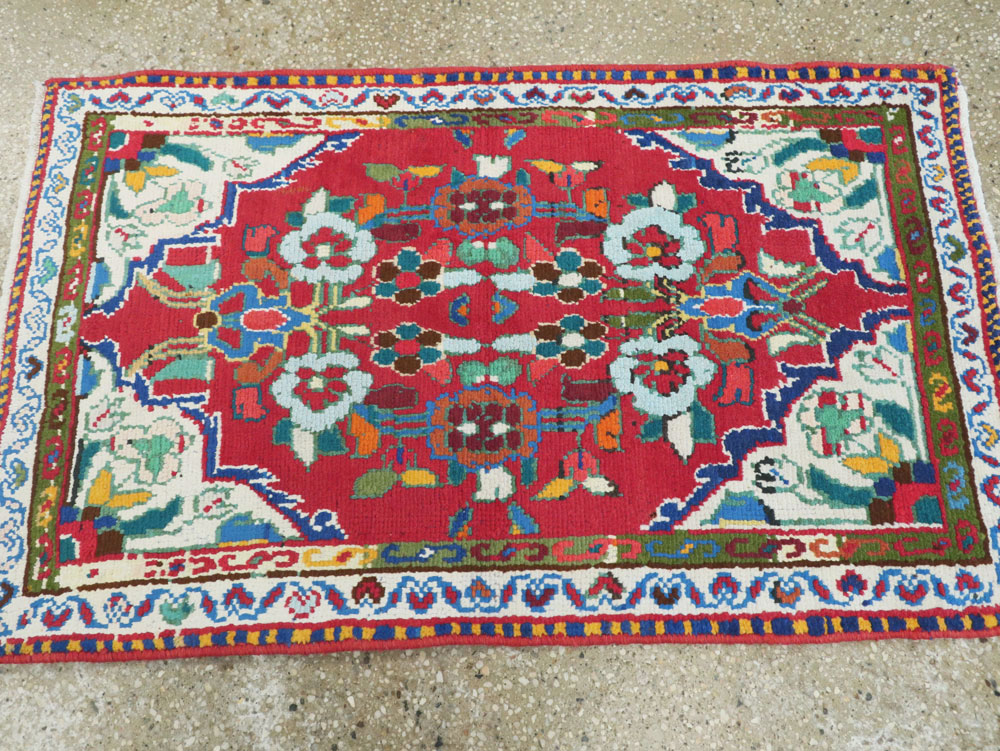Vintage Persian Hamadan Rug, No.26327 - Gsblank