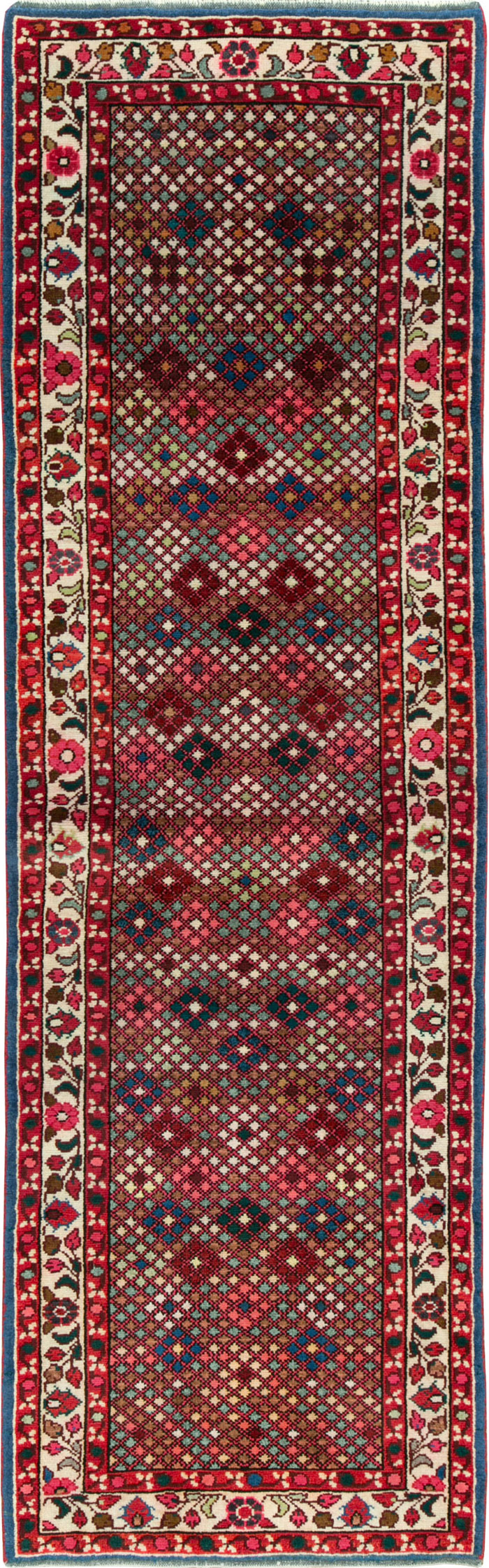 Vintage Persian Hamadan Rug, No.26328 - Gsblank