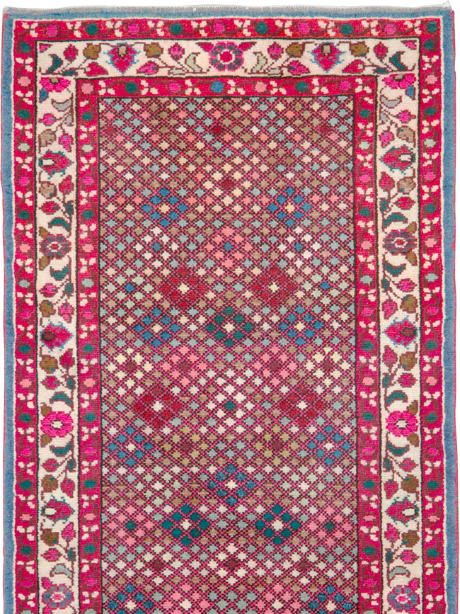 Vintage Persian Hamadan Rug, No.26328 - Gsblank