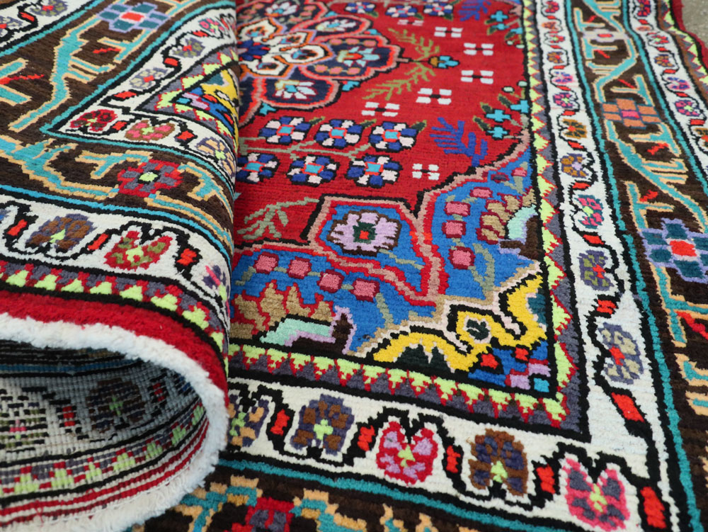 Vintage Persian Mahal Rug, No.26330 - Gsblank