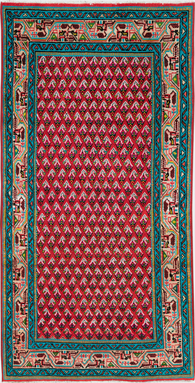 Vintage Persian Hamadan Rug, No.26331 - Gsblank