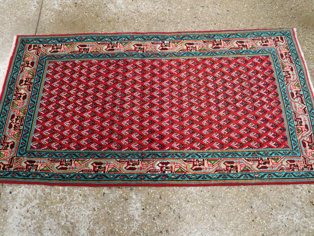Vintage Persian Hamadan Rug, No.26331 - Gsblank