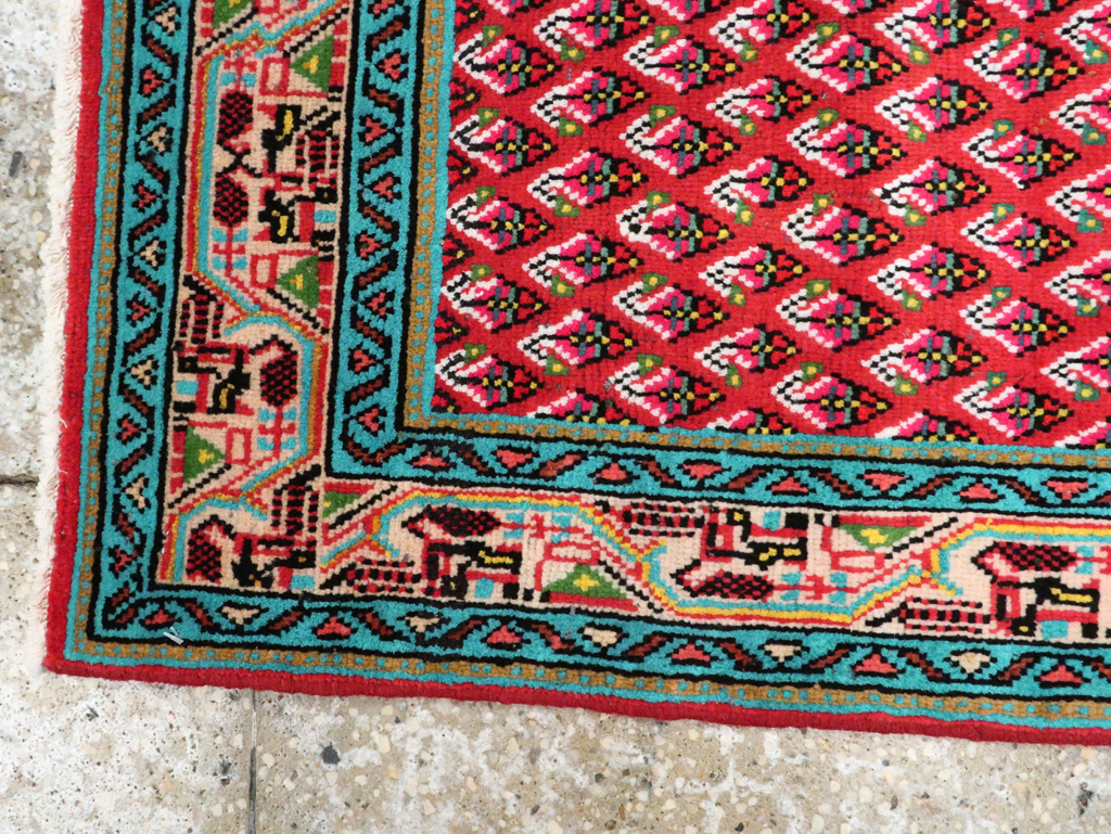 Vintage Persian Hamadan Rug, No.26331 - Gsblank