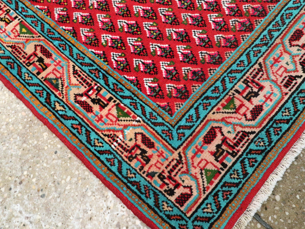 Vintage Persian Hamadan Rug, No.26331 - Gsblank