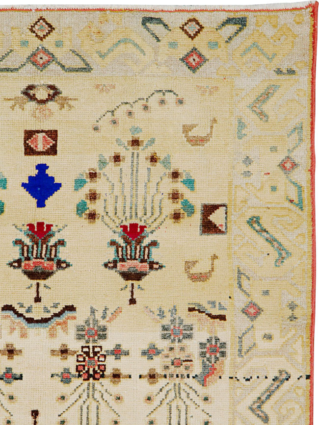 Vintage Persian Hamdan Rug, No.26332 - Gsblank