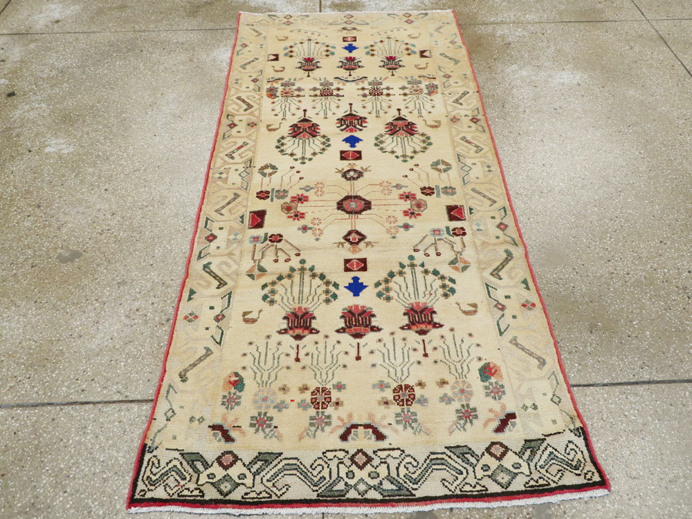 Vintage Persian Hamdan Rug, No.26332 - Gsblank