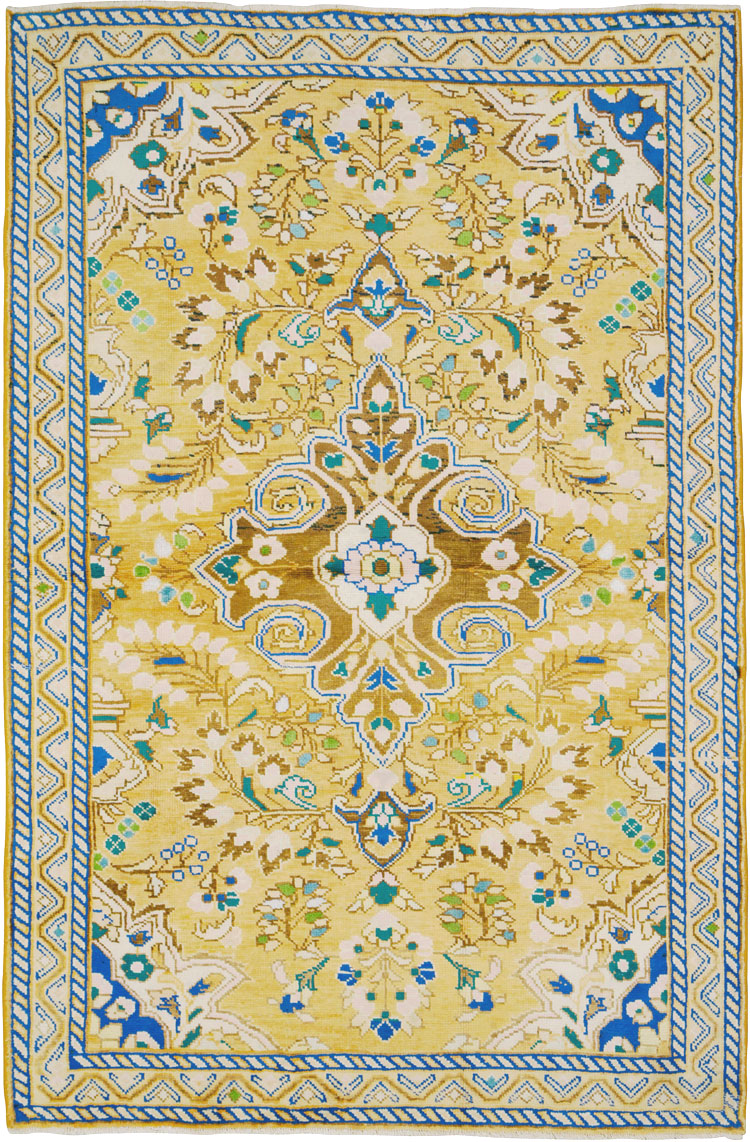 Vintage Persian Hamadan Rug, No.26335 - Gsblank
