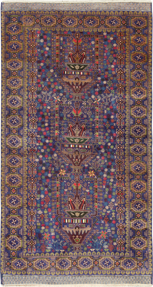 Vintage Persian Baluch Rug, No.26336 - Gsblank