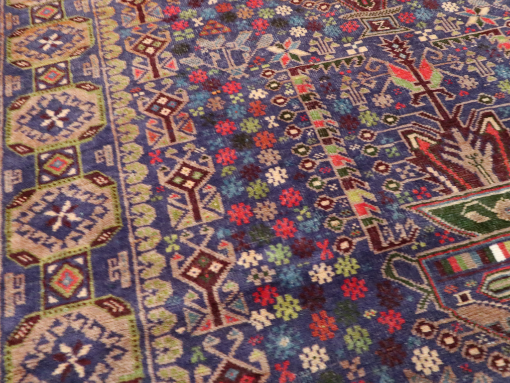 Vintage Persian Baluch Rug, No.26336 - Gsblank