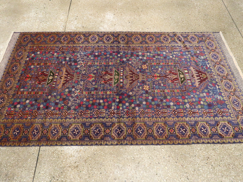 Vintage Persian Baluch Rug, No.26336 - Gsblank