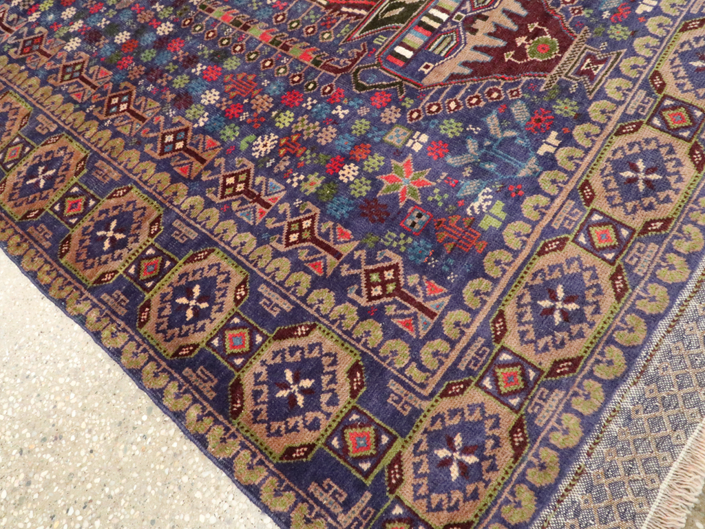 Vintage Persian Baluch Rug, No.26336 - Gsblank