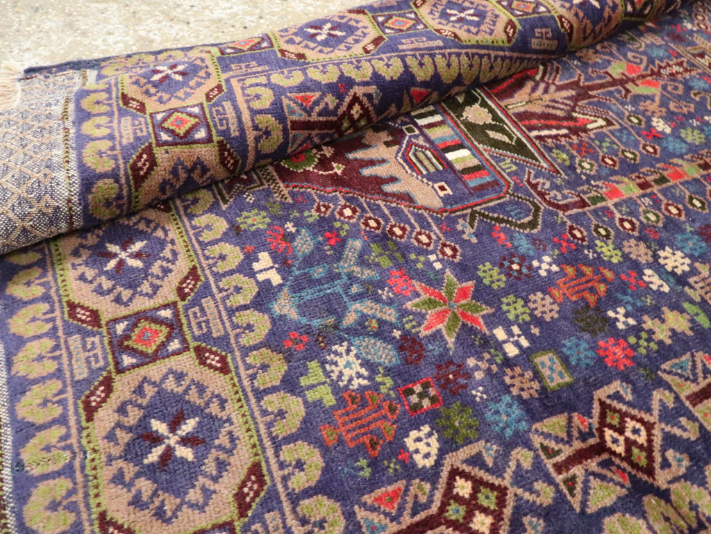 Vintage Persian Baluch Rug, No.26336 - Gsblank