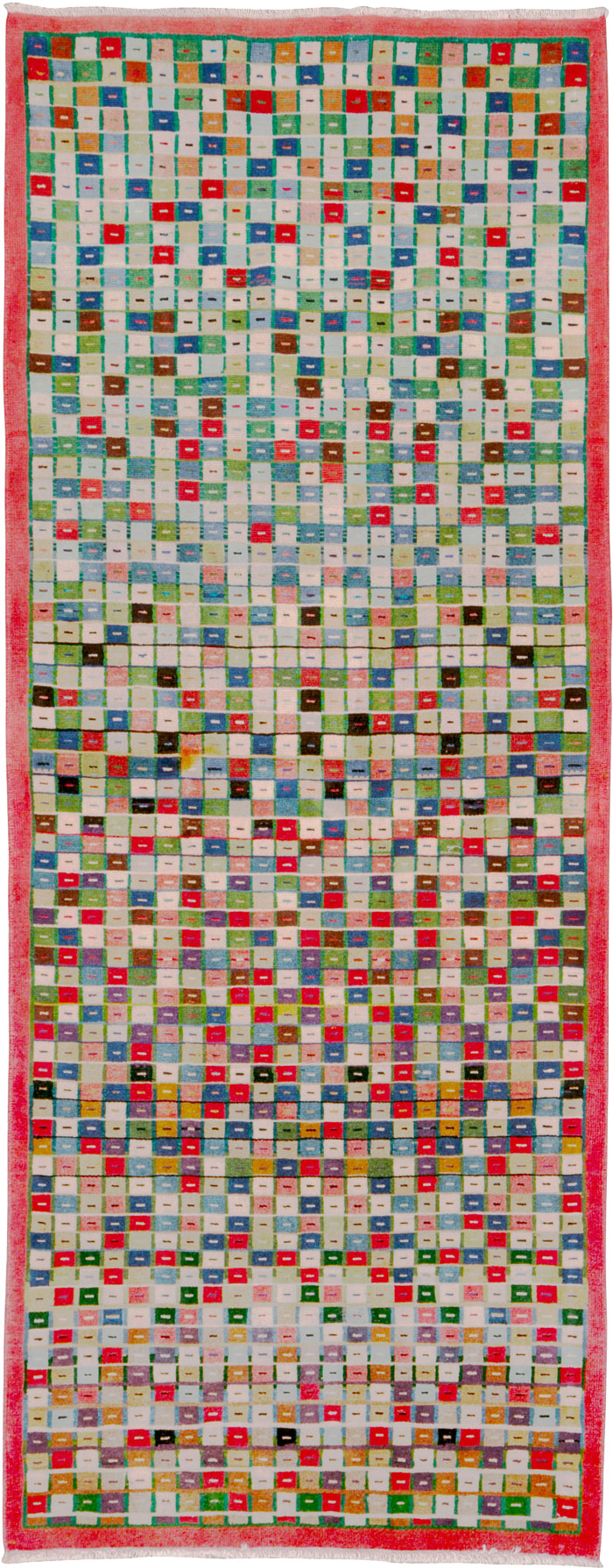 Vintage Persian Mahal Rug, No.26340 - Gsblank