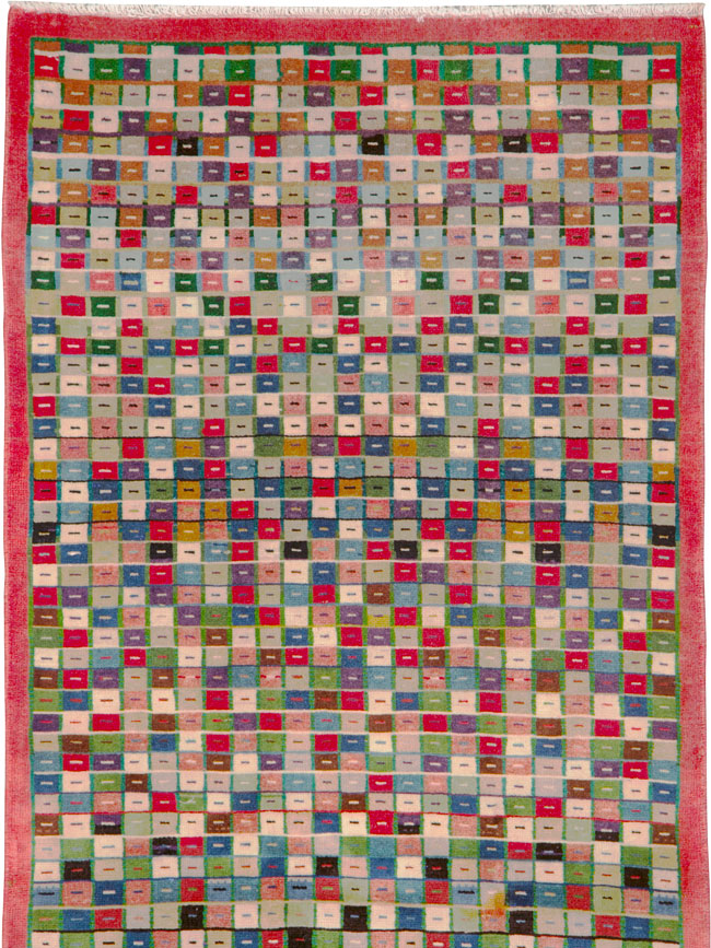 Vintage Persian Mahal Rug, No.26340 - Gsblank