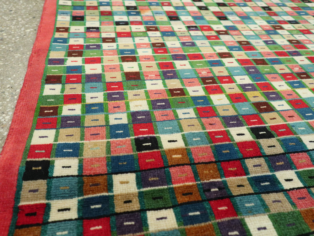 Vintage Persian Mahal Rug, No.26340 - Gsblank