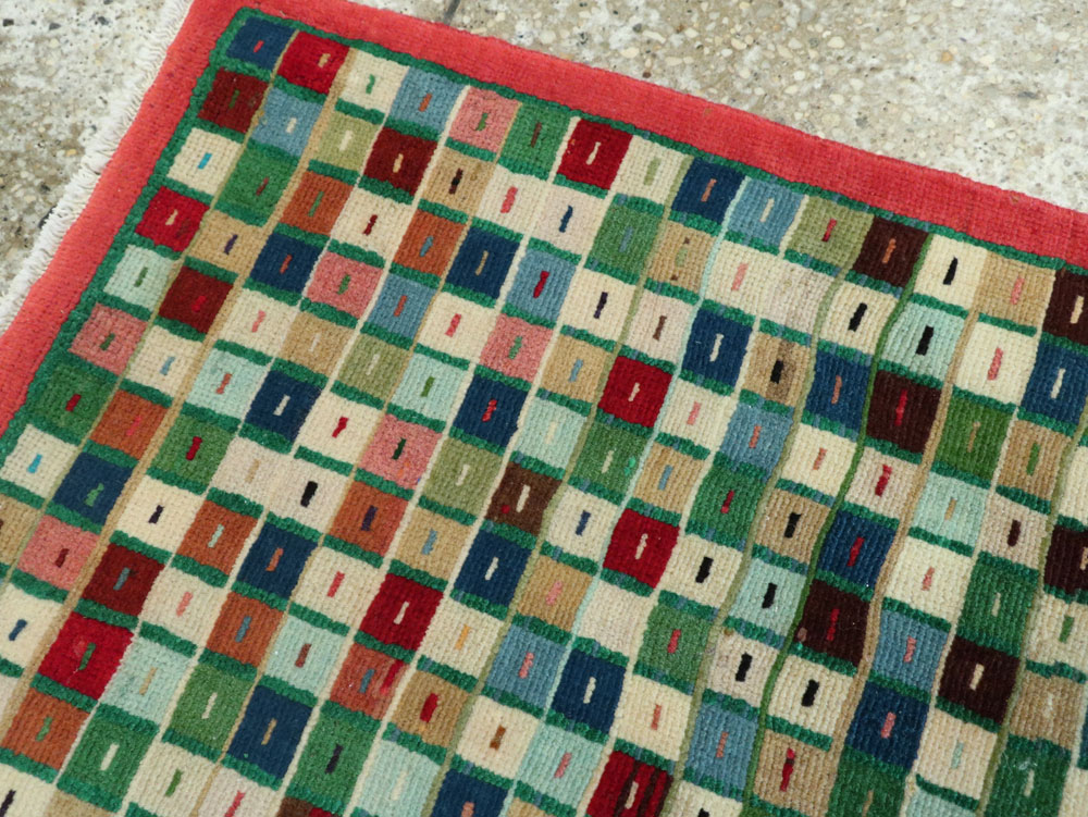 Vintage Persian Mahal Rug, No.26340 - Gsblank