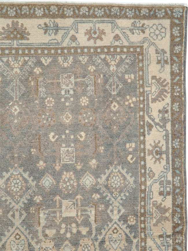 Vintage Persian Malayer Rug, No.26351 - Gsblank