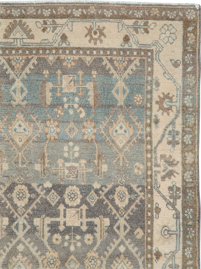 Vintage Persian Malayer Rug, No.26351 - Gsblank